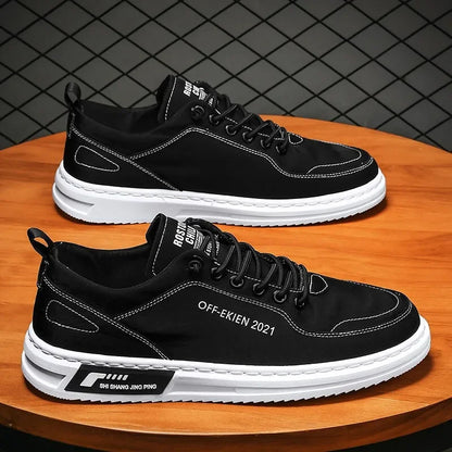 [COLLECTION 2025] Chaussures de tennis décontractées en cuir véritable - Tiendes Ekien Porsehc